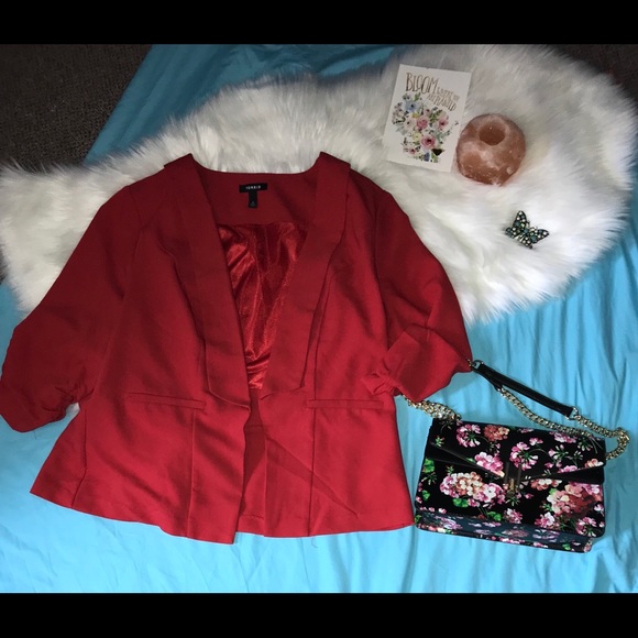 torrid Jackets & Blazers - SOLD Torrid red blazer